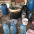 İmalathaneye dönüştürülen evde ele geçirildi: Bin litre