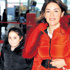 Kızıyla keyif yapacak