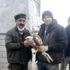 Yaralı şahine yardım eli Yaralı şahine yardım eli