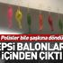 İstanbul'da balonların içine gizlenmiş uyuşturucu ele geçirildi