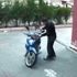 Motosiklet hırsızı tuvalette yakalandı