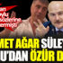 ﻿Mehmet Ağar Süleyman Soylu'dan özür diledi. Peker'in iddiaları sonrası Soylu Ağar'ın o sözlerine tepki göstermişti