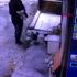 İzmir de, saksı hırsızlığı kamerada