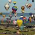 Fransa nın doğusunda balon festivali: Bin sıcak hava ...