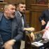 Ukrayna Parlamentosunda yumruklar konuştu Ukrayna Parlamentosunda yumruklar konuştu