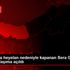 Trabzon da heyelan nedeniyle kapanan Sera Gölü Yolu ...