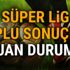 Süper Lig puan durumu, 9. hafta maç sonuçları | 10. hafta fikstürü (Lig TV maç özetleri izle)