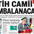 'Cami bombalayacaktı' dediler; darbeyi camiden engelledi 'Cami bombalayacaktı' dediler; darbeyi camiden engelledi