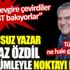 ﻿Korkusuz yazar Yılmaz Özdil son cümlesiyle noktayı koydu