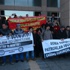 "Asansör faciası" davası öncesi adliyede protesto