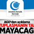 AGD: Herhangi bir kampanyanın iştirakçisi değiliz AGD: Herhangi bir kampanyanın iştirakçisi değiliz