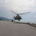 Sahile iniş yapan helikopter onarıldı