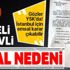 YSK: Şaibeli görevli iptal nedeni!