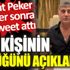 ﻿Sedat Peker günler sonra 11 tweet attı. Bir kişinin öldüğünü açıkladı