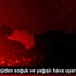 Meteorolojiden soğuk ve yağışlı hava uyarısı Meteorolojiden soğuk ve yağışlı hava uyarısı