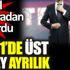﻿TELE 1'de üst düzey ayrılık