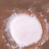 Mars'taki Korolev Krateri'nin havadan görüntüleri