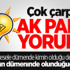 Milli Gazete'den çok çarpıcı AK Parti yorumu