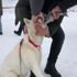 Alaska kurdunun ağzından balığı alma mücadelesi Alaska kurdunun ağzından balığı alma mücadelesi