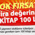 Şok fırsat! Bin lira değerindeki 100 KİTAP 100 LİRA!