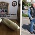 Bolu’da 710 gram esrar ele geçirildi