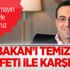 Başbakan'ı Temizlikçi Üniformasıyla Karşıladı Başbakan'ı Temizlikçi Üniformasıyla Karşıladı