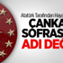 Çankaya Sofrası'nın Adı Değişti Çankaya Sofrası'nın Adı Değişti