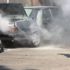 Aracın yakıt tankı sıcağa dayanamayıp bomba gibi patladı Aracın yakıt tankı sıcağa dayanamayıp bomba gibi patladı