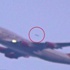 'UFO' yolcu uçağını böyle teğet geçti