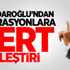 Muhalefetten Operasyona İlk Tepki Muhalefetten Operasyona İlk Tepki