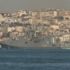 Rus savaş gemisi ''Amiral Essen'' İstanbul Boğazı'ndan geçti