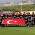 Trabzonspor'dan şehitler için saygı duruşu Trabzonspor'dan şehitler için saygı duruşu