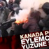 Kanada polisinden öğrencilerin eylemine sert müdahale Kanada polisinden öğrencilerin eylemine sert müdahale