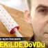 Boşanmak isteyen kocasını merdane ile dövdü