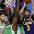 NBA'de Lakers, Celtics'i 96-95 mağlup etti