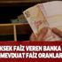 En yüksek faiz veren banka değişti! 32 günlük vadeli mevduat hesap faiz oranları
