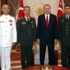 Yeni komutanlardan Cumhurbaşkanı Erdoğan'a ziyaret