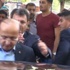 Şehit cenazesinde Yalçın Akdoğan'a pet şişeli protesto
