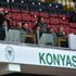 İstifa eden Melih Gökçek tribünde