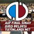 AÖF sınav giriş belgesi ne zaman yayınlanacak? 2019 Açıköğretim final sınav yerleri açıklandı mı? AÖF sınav giriş belgesi ne zaman yayınlanacak? 2019 Açıköğretim final sınav yerleri açıklandı mı?