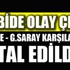 Derbide olay! Fenerbahçe Galatasaray karşılaşması iptal edildi Derbide olay! Fenerbahçe Galatasaray karşılaşması iptal edildi