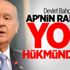 Devlet Bahçeli: AP'nin raporu yok hükmündedir
