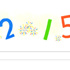 Google'dan yeni yıl doodle'ı Google'dan yeni yıl doodle'ı