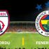 Altınordu Fenerbahçe maçı hangi kanalda saat kaçta başlayacak | FB Altınordu TRT1 canlı Altınordu Fenerbahçe maçı hangi kanalda saat kaçta başlayacak | FB Altınordu TRT1 canlı