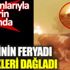 ﻿Hayvanlarıyla alevlerin ortasında kaldı. Çiftçinin feryadı yürekleri dağladı
