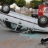 Otomobil Takla Attı: 1 Yaralı Otomobil Takla Attı: 1 Yaralı