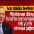 Cumhurbaşkanı Erdoğan, İslam ülkeleriyle Kudüs'ü görüştü