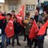 Viranşehir de şehitler için bayrak dağıtıldı Viranşehir de şehitler için bayrak dağıtıldı