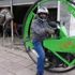 Bu motosikletin görüntüsü bilim kurgu filmlerini aratmıyor Bu motosikletin görüntüsü bilim kurgu filmlerini aratmıyor