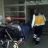 Motosikletin çarpıp kaçtığı yaya yaralandı